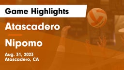 Atascadero  vs Nipomo  Game Highlights - Aug. 31, 2023