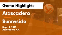 Atascadero  vs Sunnyside  Game Highlights - Sept. 8, 2023