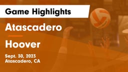 Atascadero  vs Hoover Game Highlights - Sept. 30, 2023