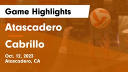 Atascadero  vs Cabrillo  Game Highlights - Oct. 12, 2023