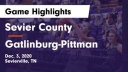 Sevier County  vs Gatlinburg-Pittman  Game Highlights - Dec. 3, 2020