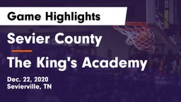 Sevier County  vs The King's Academy Game Highlights - Dec. 22, 2020