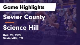 Sevier County  vs Science Hill  Game Highlights - Dec. 28, 2020