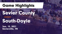 Sevier County  vs South-Doyle  Game Highlights - Jan. 15, 2021