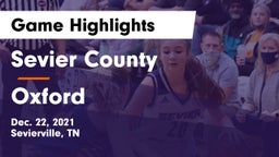 Sevier County  vs Oxford  Game Highlights - Dec. 22, 2021