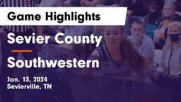 Sevier County  vs Southwestern  Game Highlights - Jan. 13, 2024