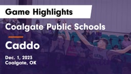 Coalgate Public Schools vs Caddo  Game Highlights - Dec. 1, 2023