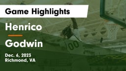 Henrico  vs Godwin  Game Highlights - Dec. 6, 2023