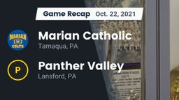 Recap: Marian Catholic  vs. Panther Valley  2021