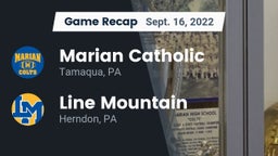 Recap: Marian Catholic  vs. Line Mountain  2022