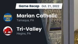 Recap: Marian Catholic  vs. Tri-Valley  2022