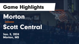 Morton  vs Scott Central  Game Highlights - Jan. 5, 2024