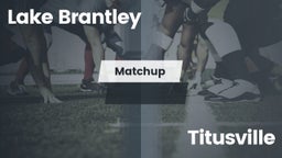 Matchup: Lake Brantley vs. Titusville  2016