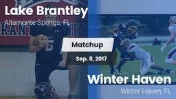 Matchup: Lake Brantley vs. Winter Haven  2017