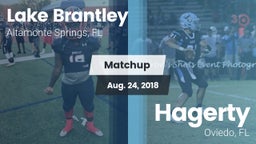Matchup: Lake Brantley vs. Hagerty  2018