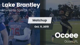 Matchup: Lake Brantley vs. Ocoee  2019