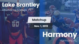 Matchup: Lake Brantley vs. Harmony  2019