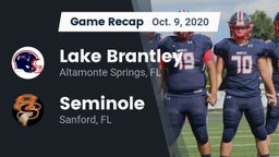 Recap: Lake Brantley  vs. Seminole  2020