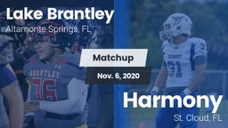 Matchup: Lake Brantley vs. Harmony  2020