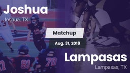 Matchup: Joshua vs. Lampasas  2018
