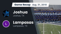 Recap: Joshua  vs. Lampasas  2018