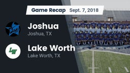 Recap: Joshua  vs. Lake Worth  2018