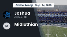 Recap: Joshua  vs. Midlothian 2018
