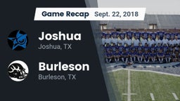 Recap: Joshua  vs. Burleson  2018