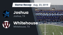 Recap: Joshua  vs. Whitehouse  2019