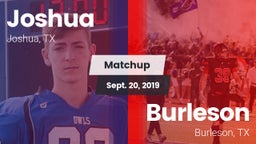 Matchup: Joshua vs. Burleson  2019