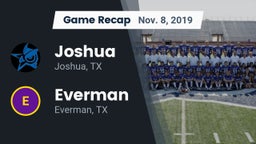 Recap: Joshua  vs. Everman  2019