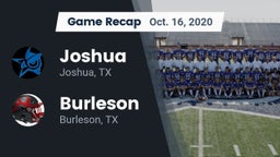 Recap: Joshua  vs. Burleson  2020