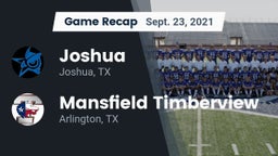 Recap: Joshua  vs. Mansfield Timberview  2021