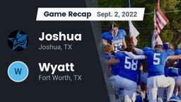 Recap: Joshua  vs. Wyatt  2022