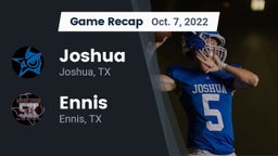 Recap: Joshua  vs. Ennis  2022