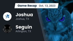 Recap: Joshua  vs. Seguin  2023