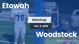 Matchup: Etowah vs. Woodstock  2018