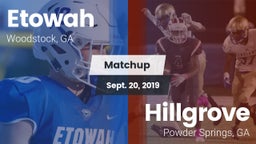 Matchup: Etowah vs. Hillgrove  2019