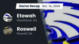 Recap: Etowah  vs. Roswell  2020