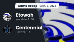 Recap: Etowah  vs. Centennial  2023