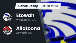 Recap: Etowah  vs. Allatoona  2023