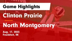Clinton Prairie  vs North Montgomery  Game Highlights - Aug. 17, 2023