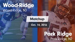 Matchup: Wood-Ridge vs. Park Ridge  2016