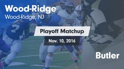 Matchup: Wood-Ridge vs. Butler 2016