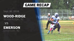 Recap: Wood-Ridge  vs. Emerson  2016