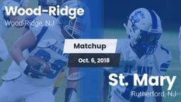 Matchup: Wood-Ridge vs. St. Mary  2018