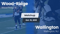 Matchup: Wood-Ridge vs. Wallington  2018