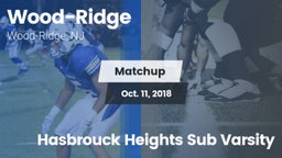 Matchup: Wood-Ridge vs. Hasbrouck Heights  Sub Varsity 2018