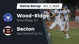 Recap: Wood-Ridge  vs. Becton  2020