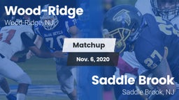 Matchup: Wood-Ridge vs. Saddle Brook  2020